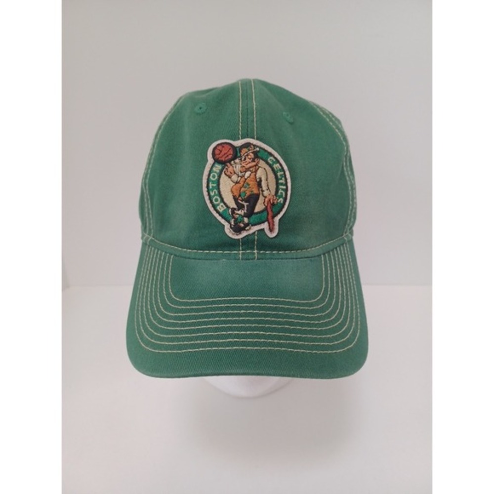 Adidas NBA Basketball Green Boston Celtics Hat Cap Adjustable Adult VTG NWOT